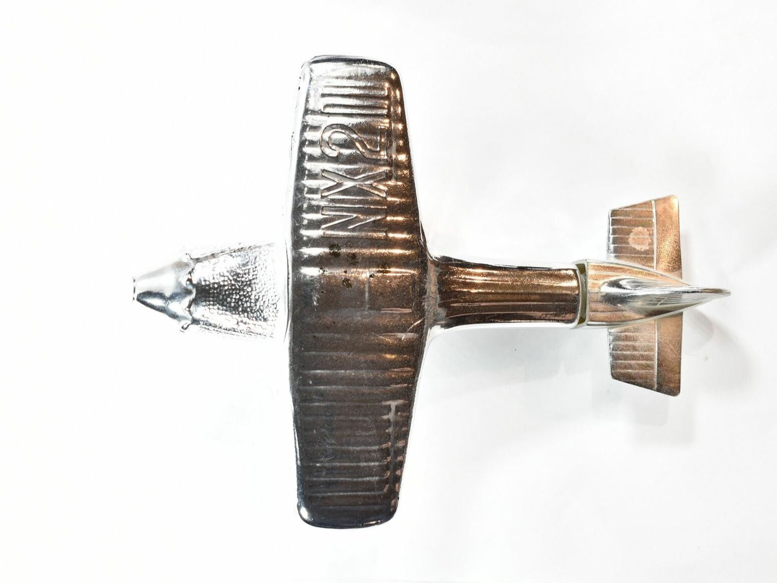 Wind Diammer After shave silver plane used bottle empty