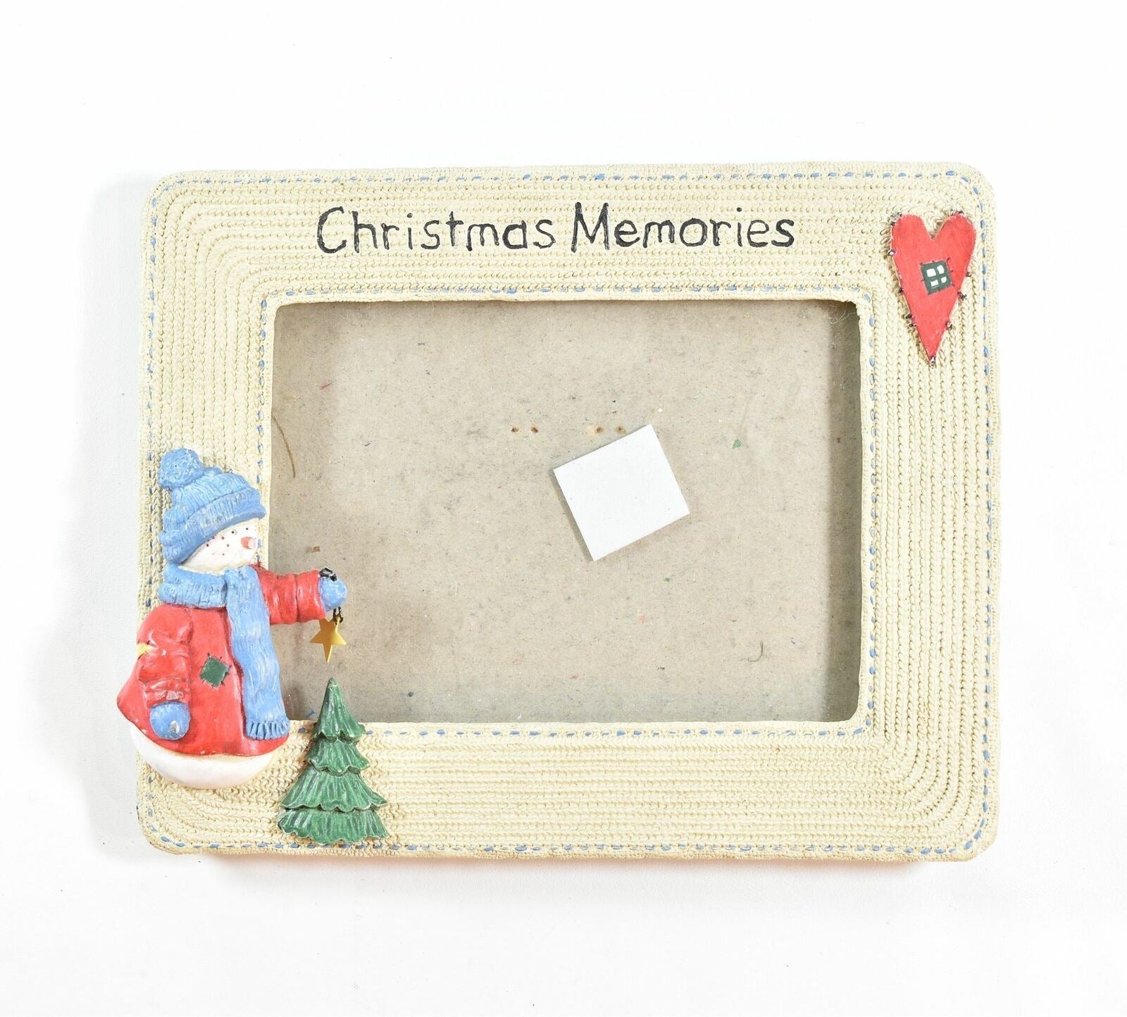 Christmas Picture Frame 3.5 x 5 Used