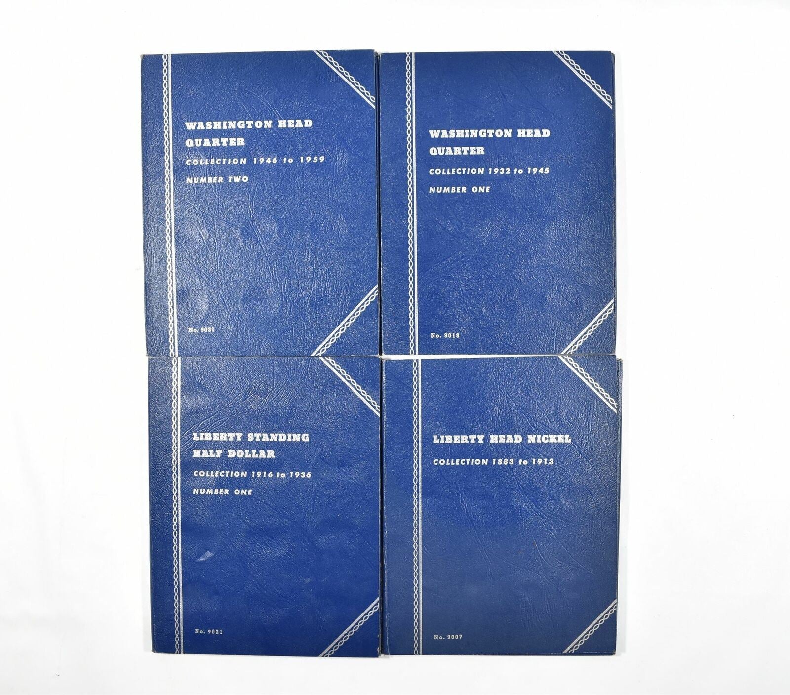 Liberty Standing Coin Collection Books Used Set NO COINS