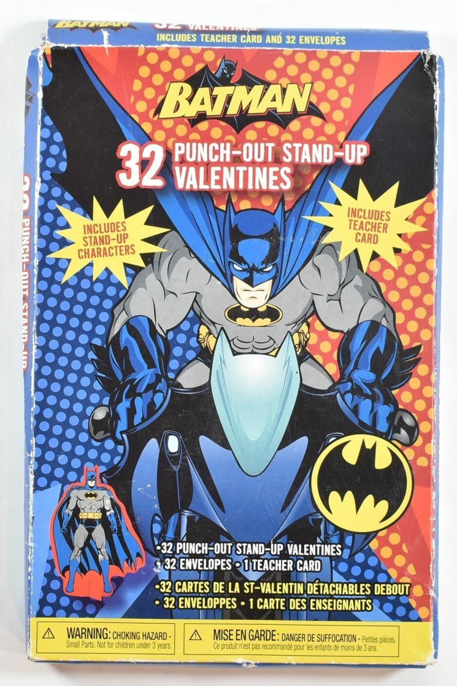 Batman Valentines Cards 32 Punch out standing