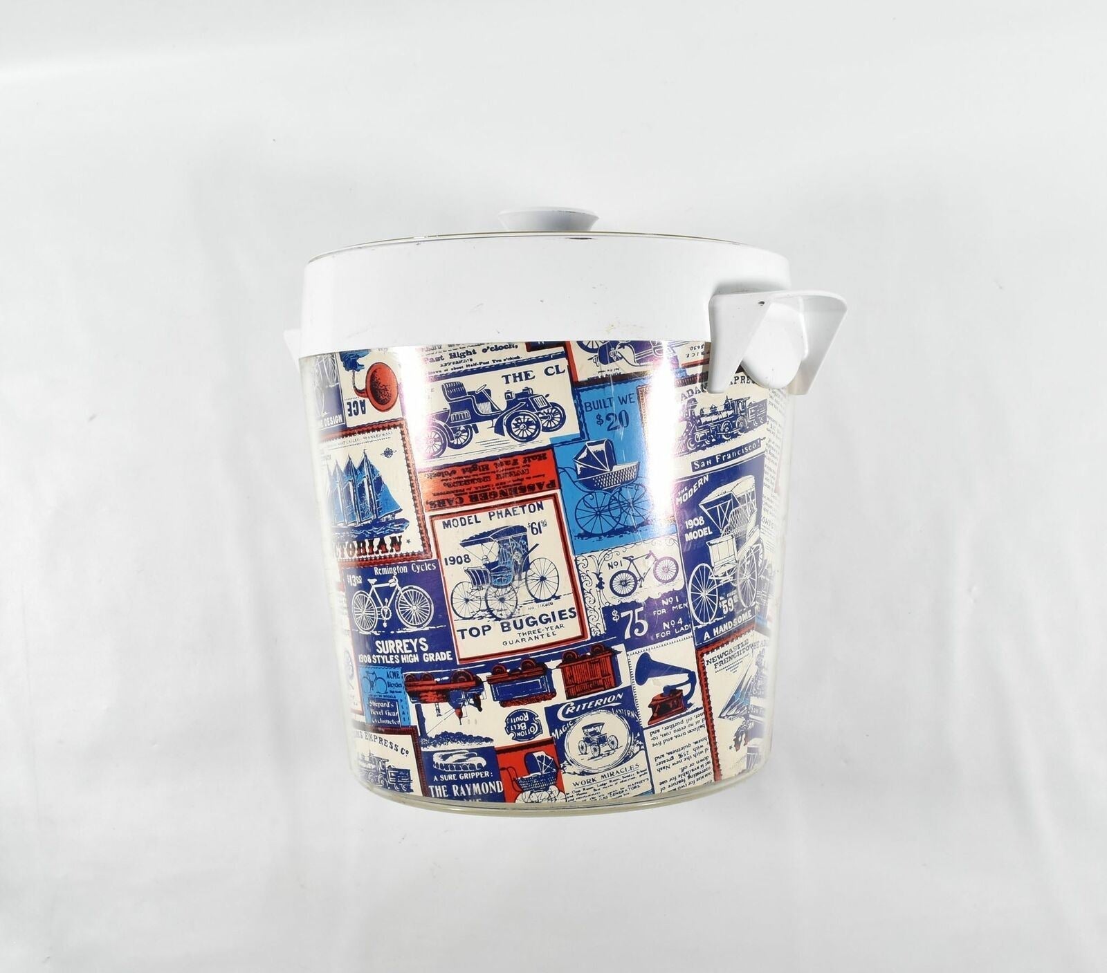 Vintage Ice Box Keep Cool Container With Cube Crabber used