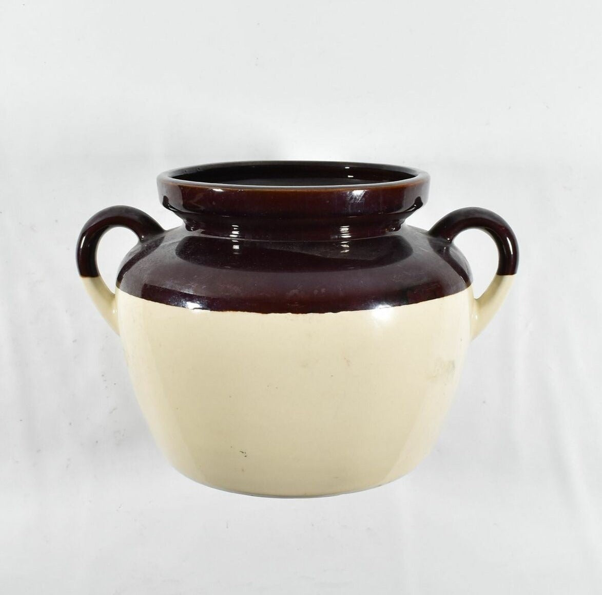 Mccoy 1243 USA Pottery used Clay Pot 7 x 10