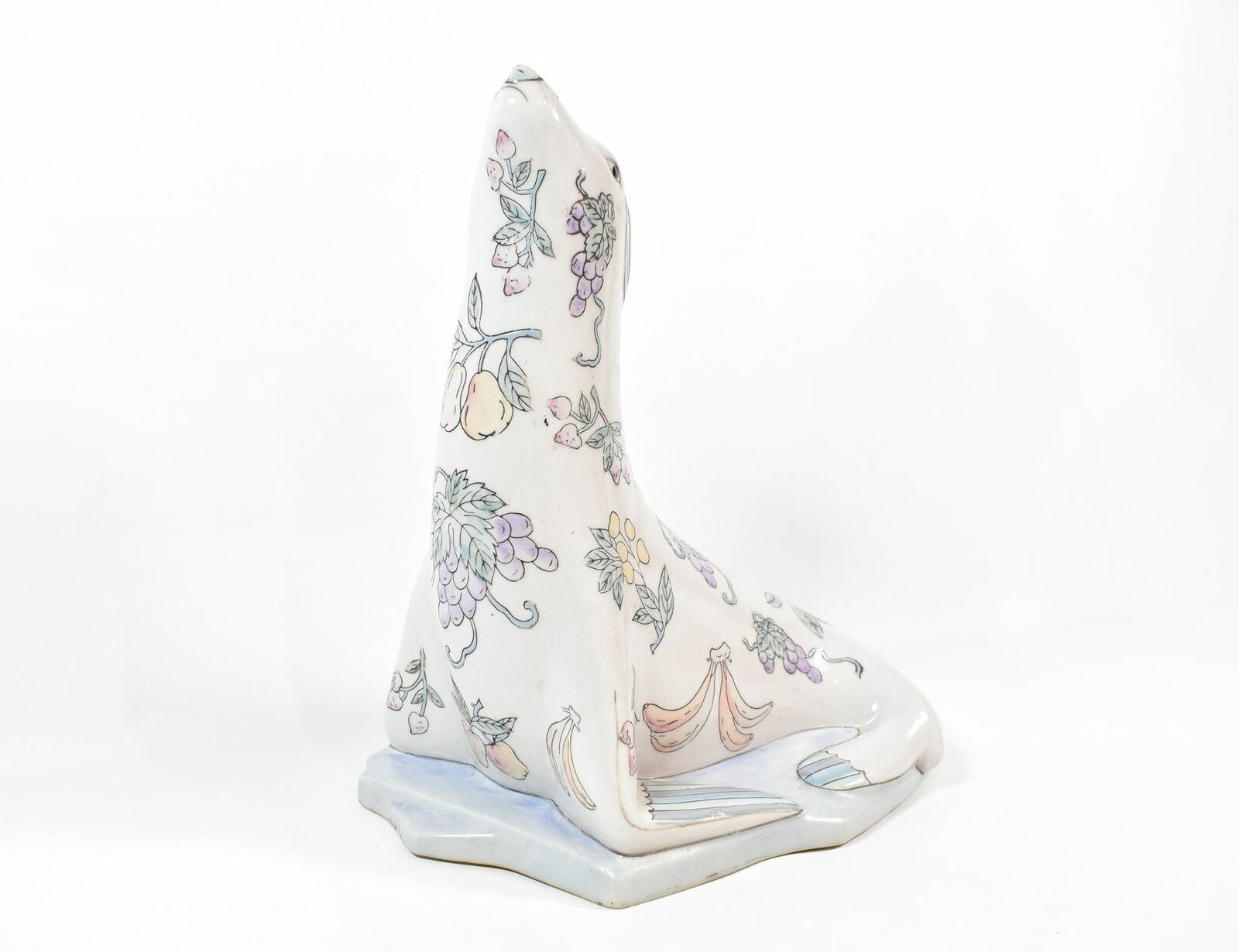 Walrus Ceramic Statue 9 x 5.5 Inch Made in china Figurine used