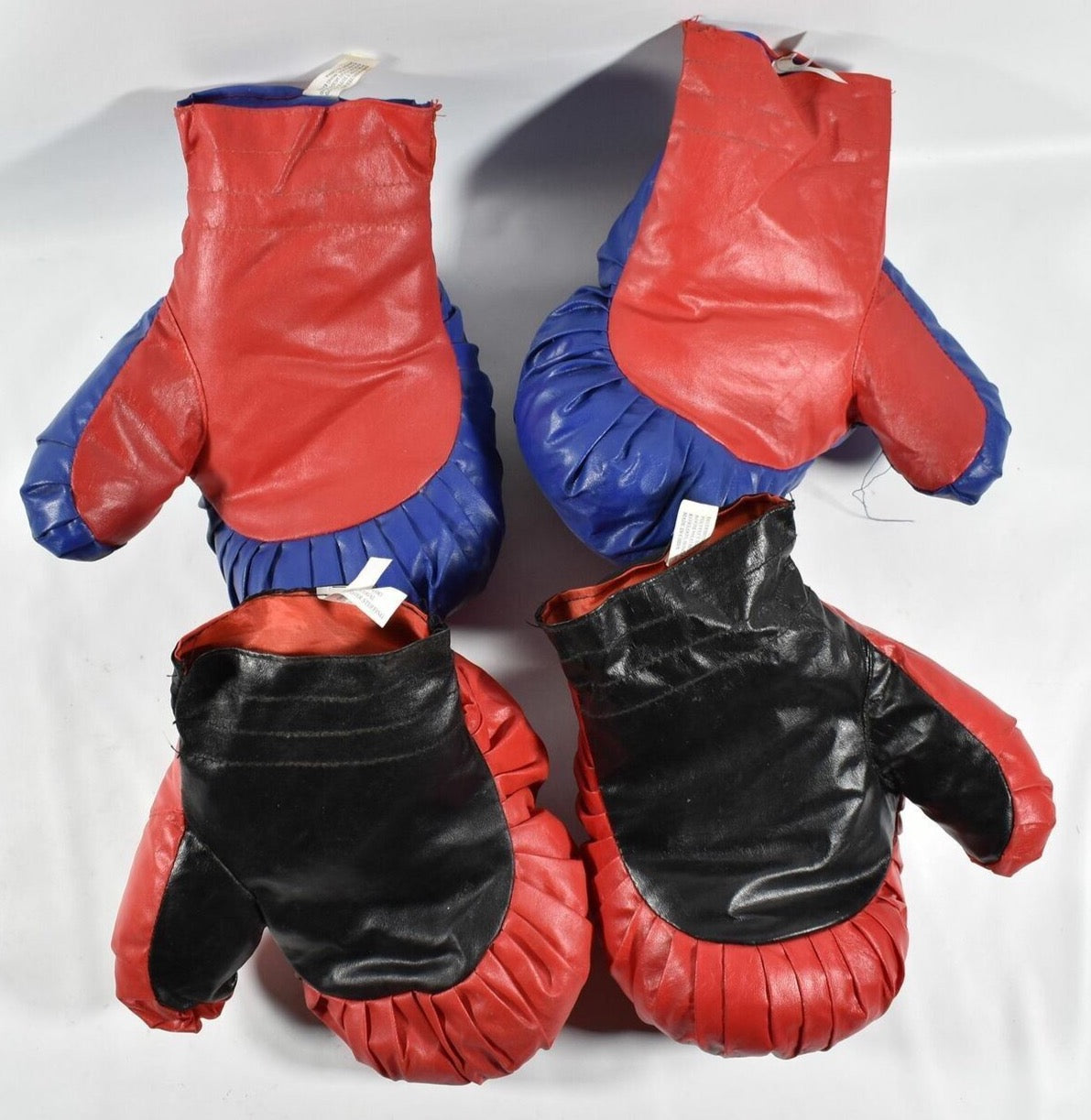Kids Boxing Gloves soft play Blue and red Gloves used