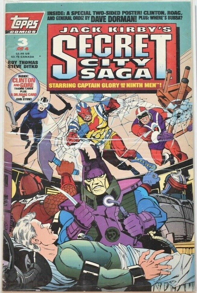 Jack Kirby’s Secret City Saga Starring Captain Glory and the Ninth Men 3 of 4 To