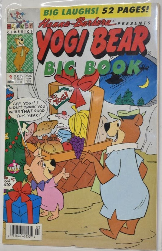 Yogi Bear Big Book Comic Book 1 52 Pages Comic Book.