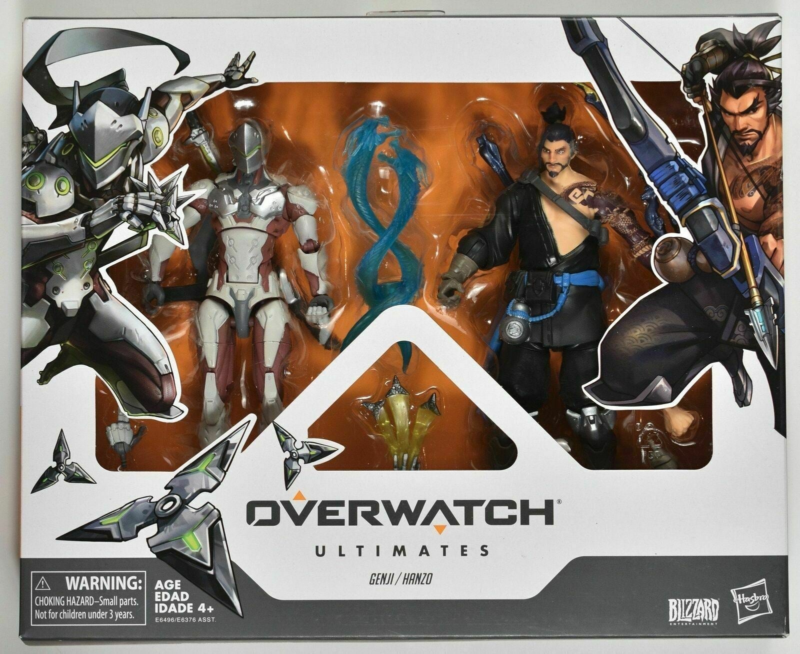 Overwatch Action Figure Set GenJI Hanzo Ultimates Blizzard