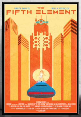 Movie film poster print 16 x 14in -9