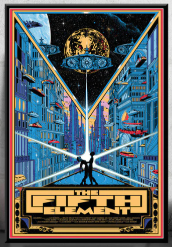 Movie film poster print 16 x 14in -26
