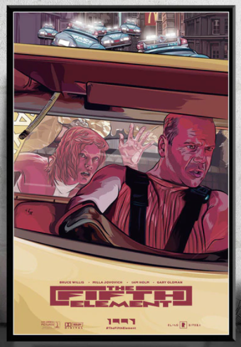 Movie film poster print 16 x 14in -8