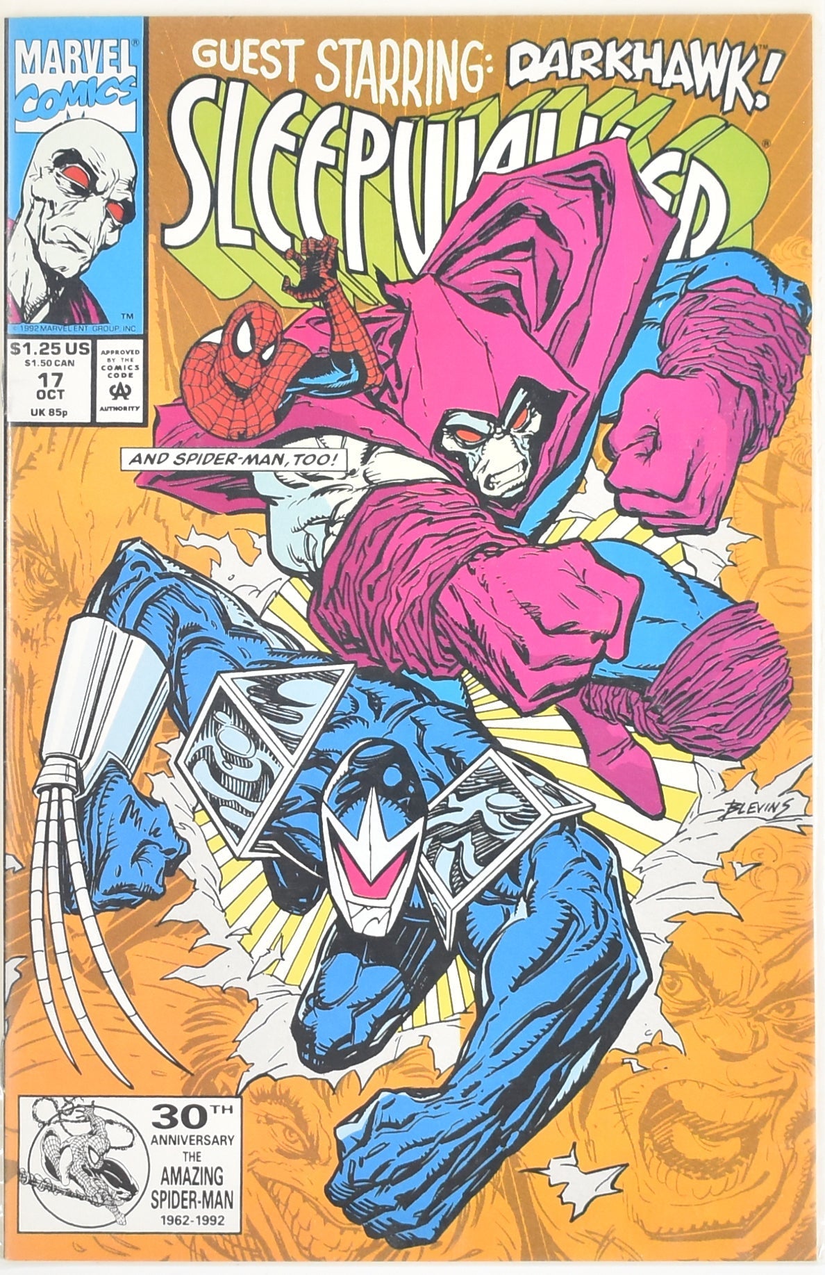 Sleep Walker 17 Marvel Comics Comic Book OCT