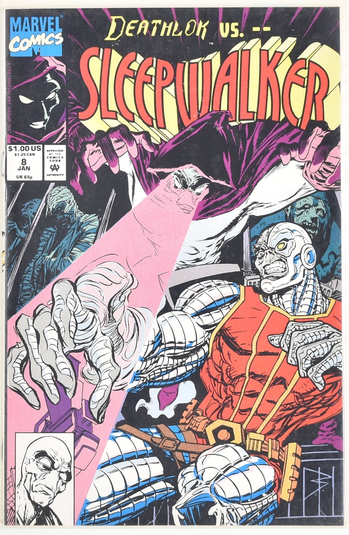 Sleep Walker 8 Jan Marvel Comics Comic Book