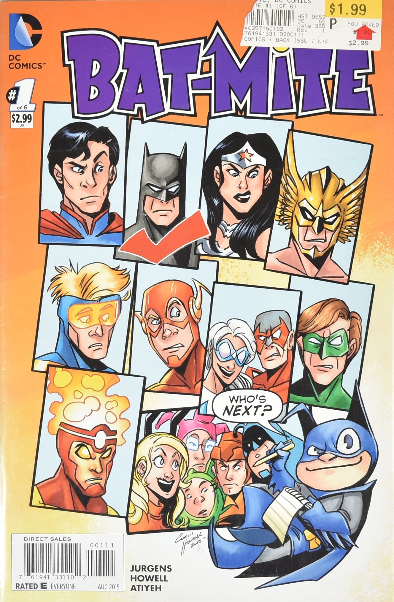 Bat Mite 1 Comic Book Dc Comics AUG 2015