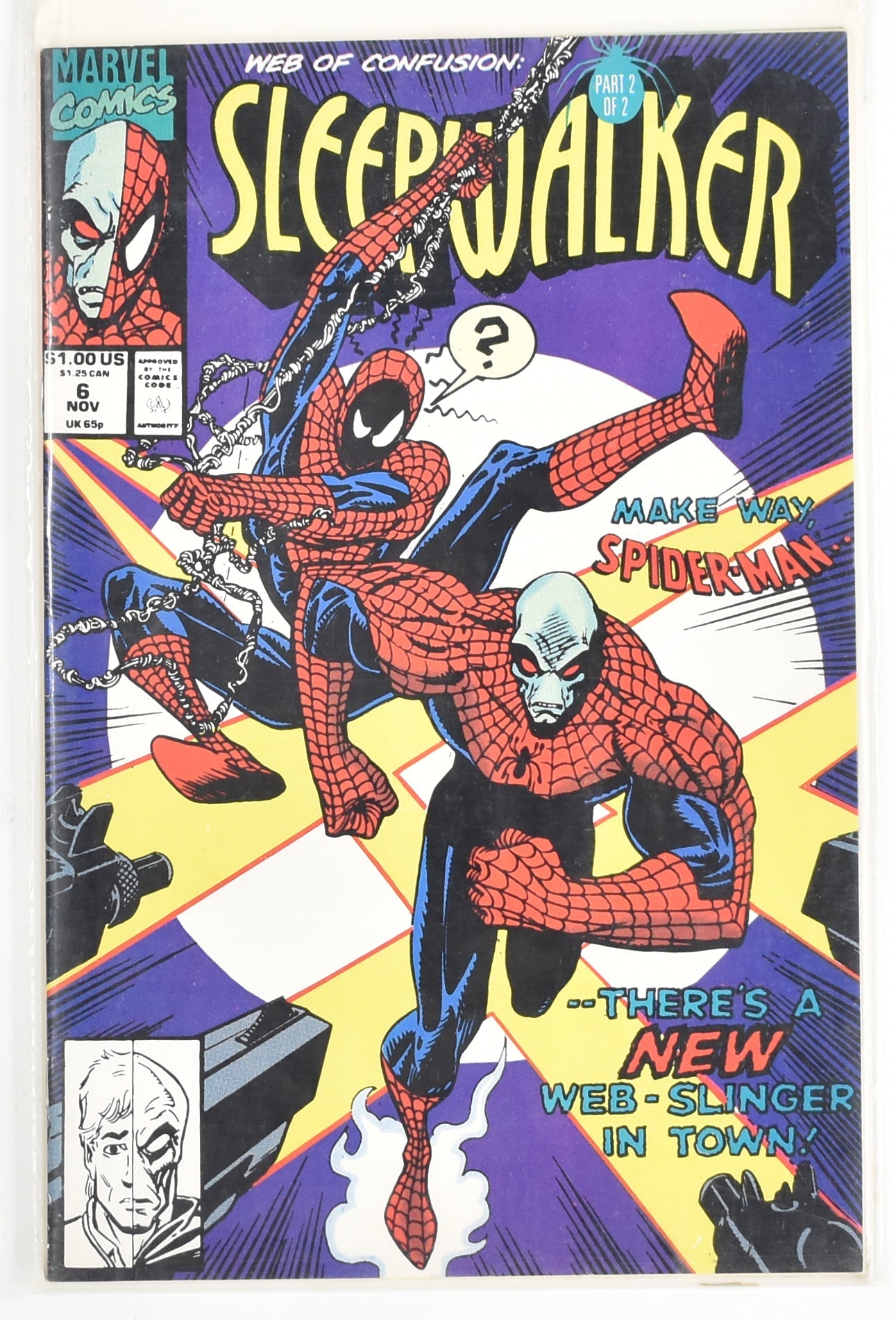 Sleep Walker Marvel Comics Comic Book 6