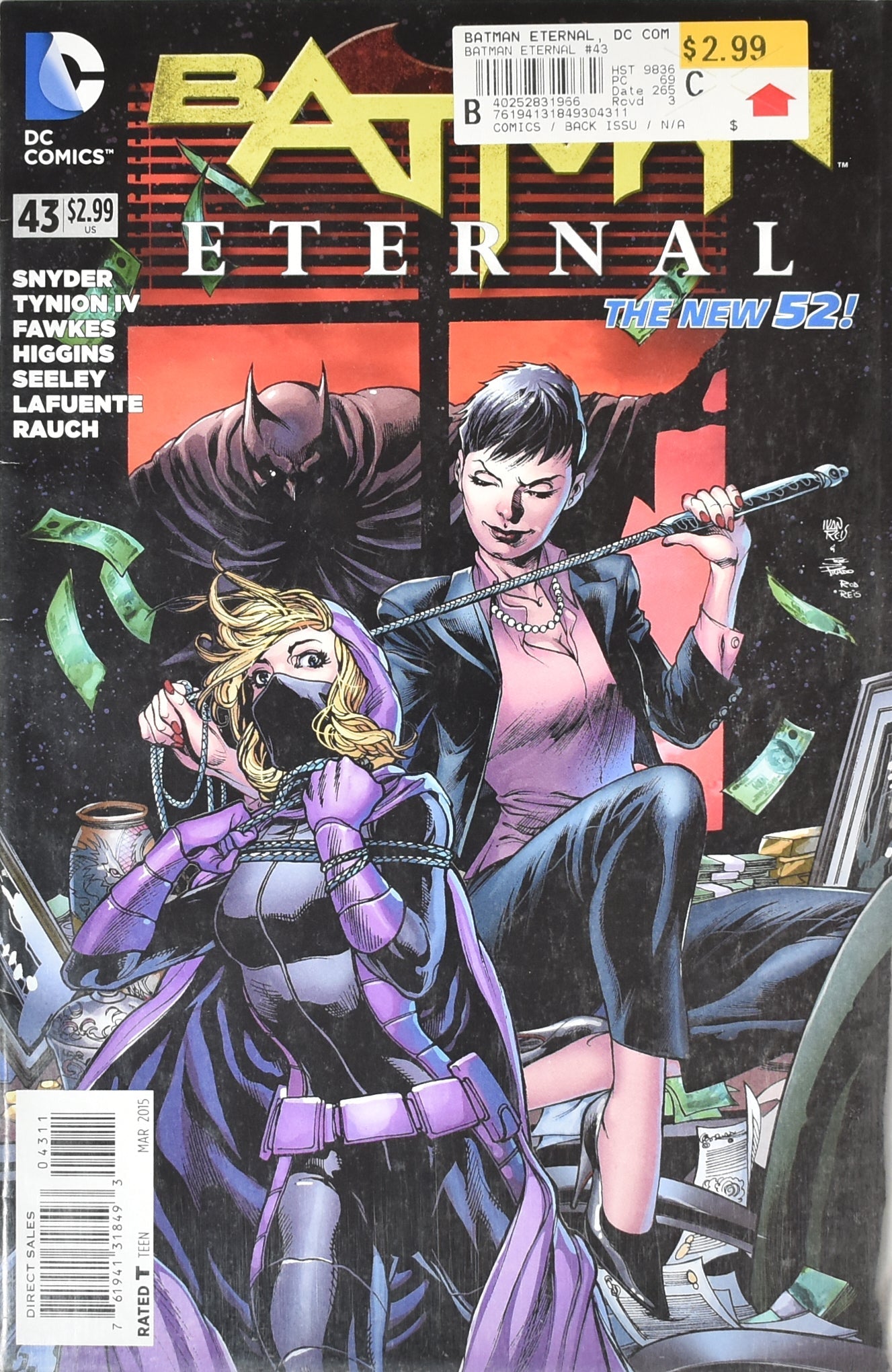 Batman Comic Book 43 The New 52 DC Comics 2015 MAR