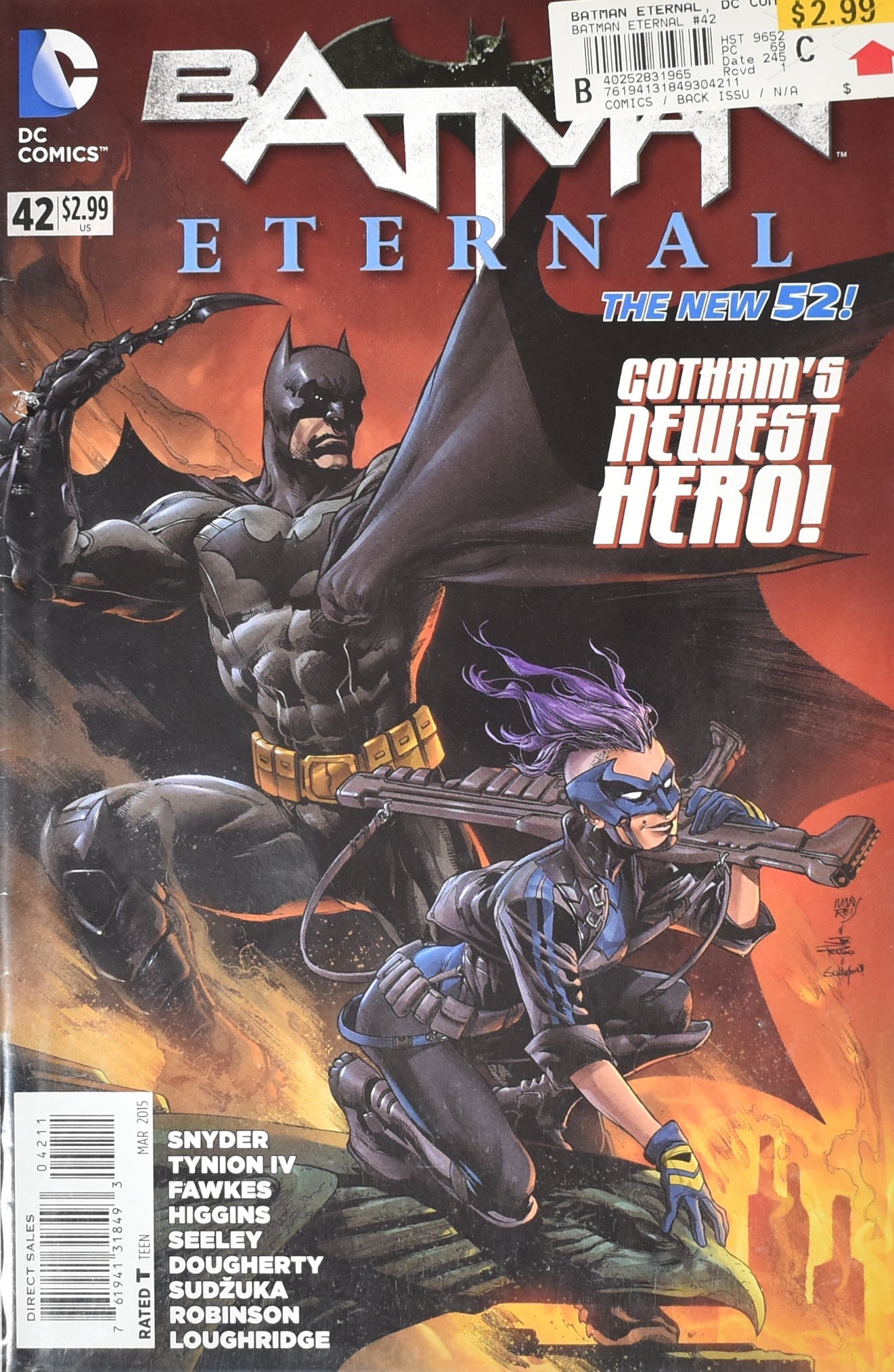 Batman Eternal 42 DC Comics The New 52 Comic Book MAR 2015