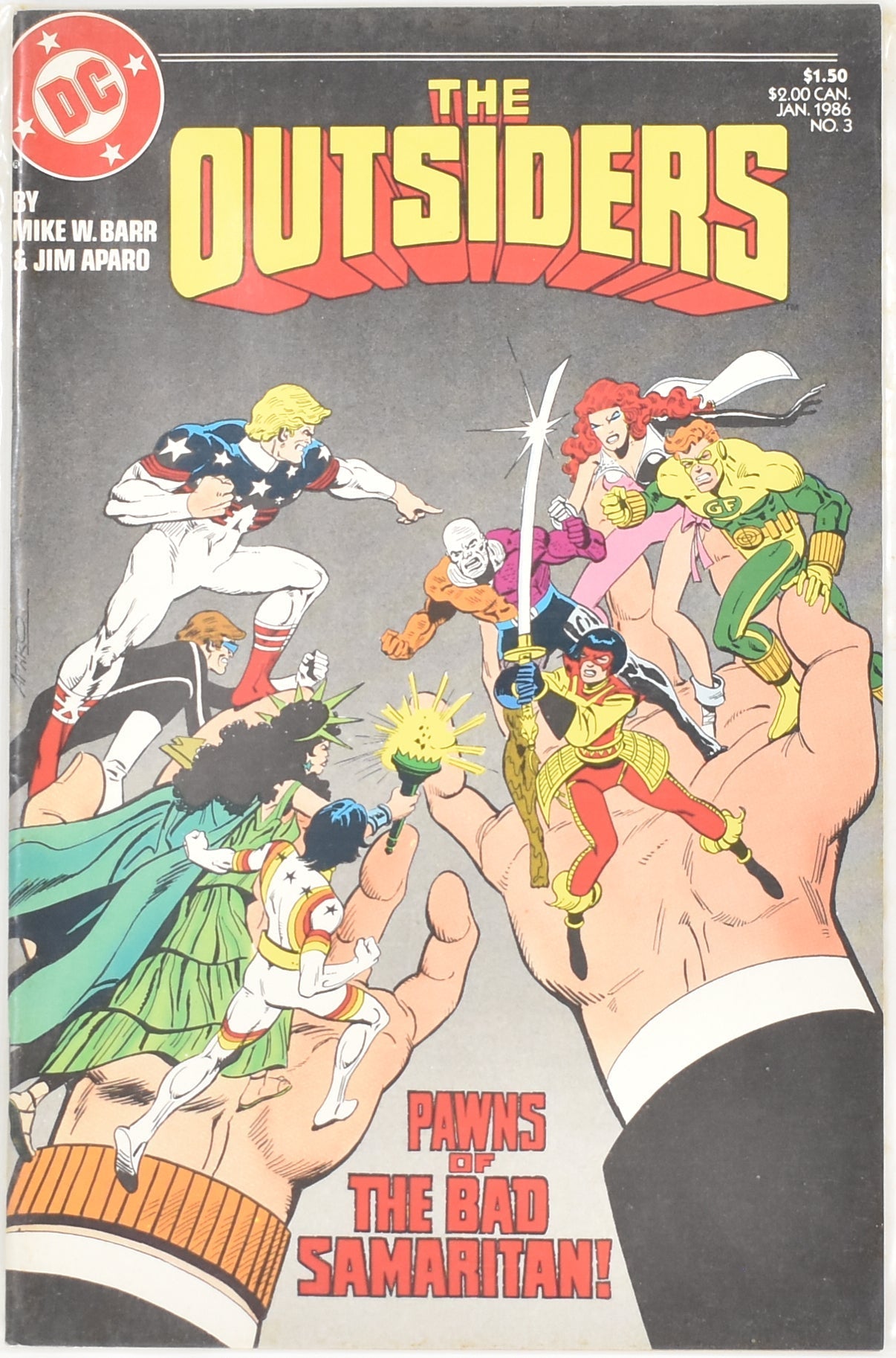 The Outsides No. 3 Jan 1986 Comic Book