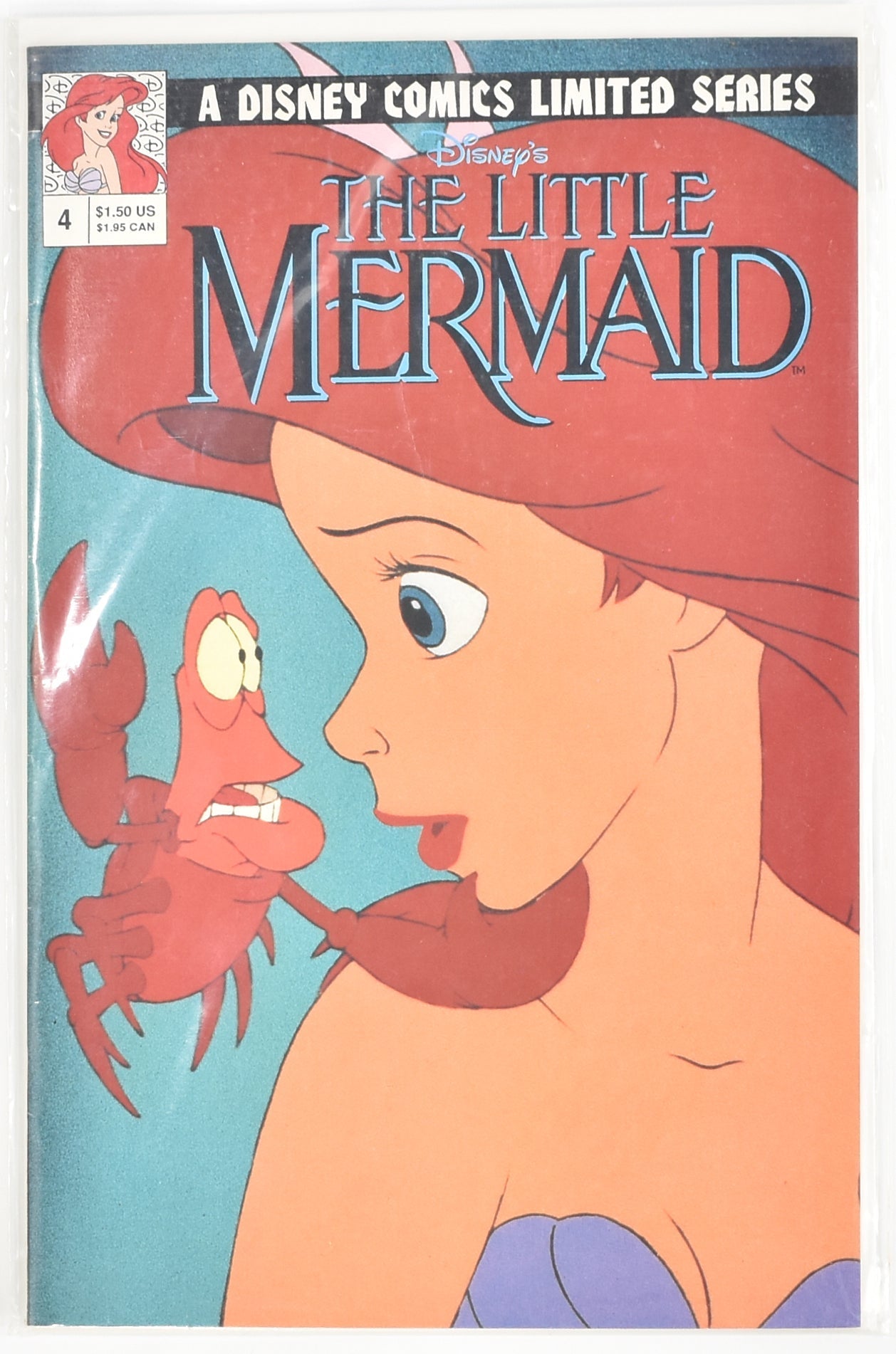 The Little Mermaid Comic Book 4 Limited Series