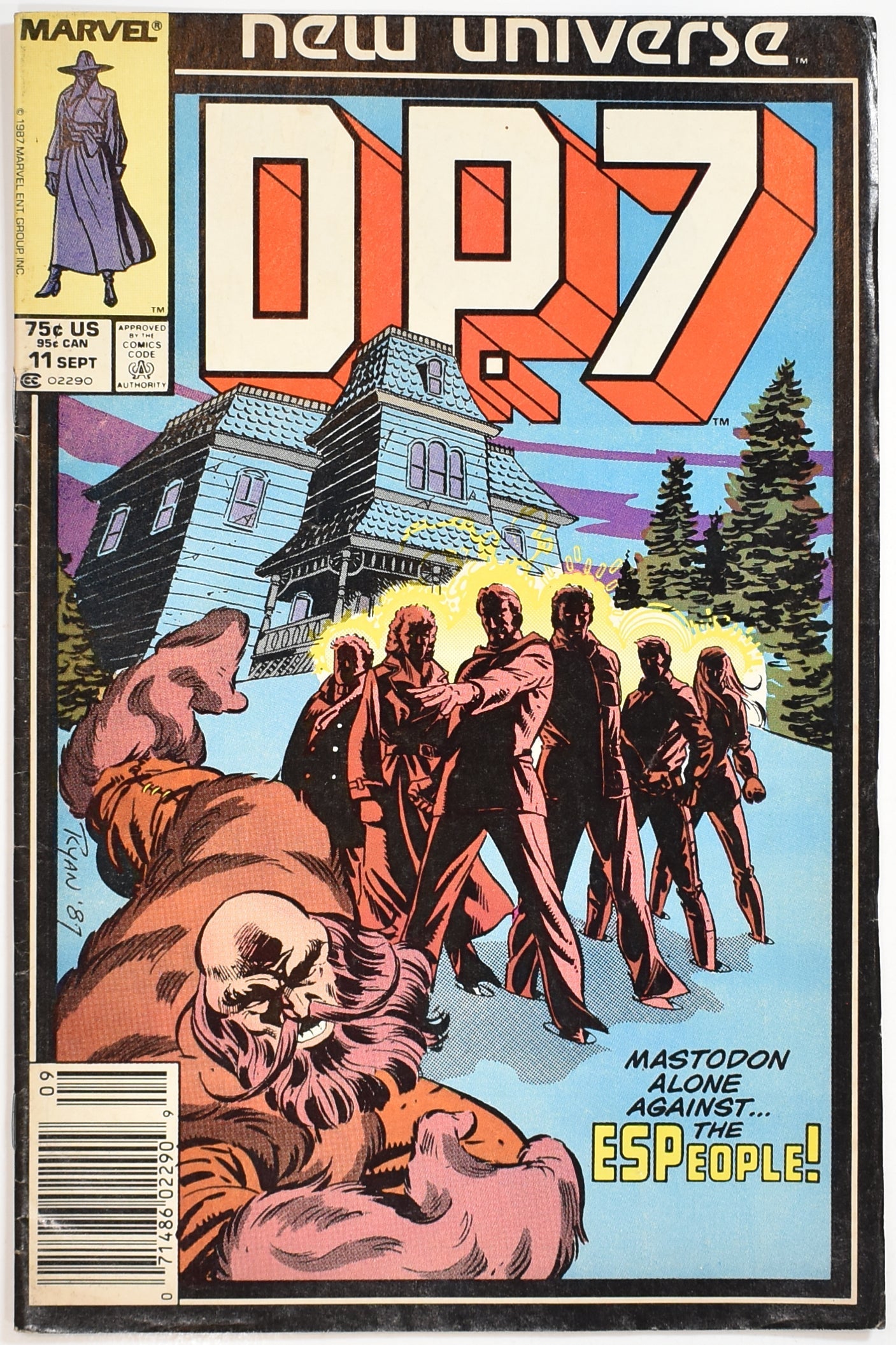 DP7 Marvel Comic Book 11 Sept ESPeople Soft Cover Comic Book US English