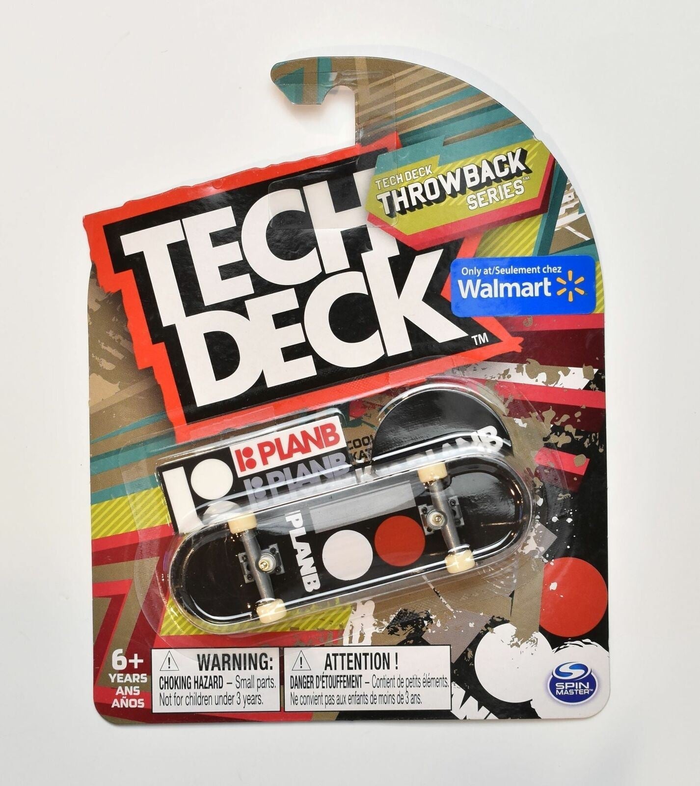 Tech Deck Walmart Throwback Series Spin Master Ice Man Model Flip 2022