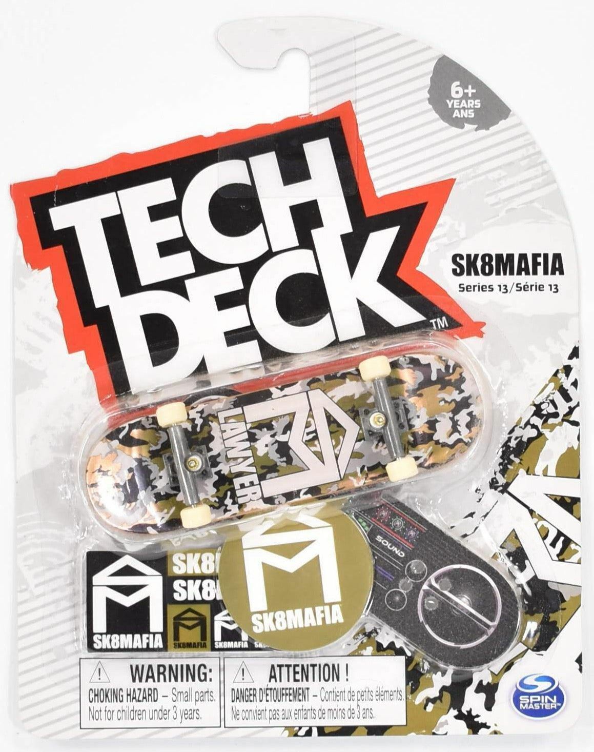 Tech Deck SK8 Mafia Series 13 Spin Master RARE New Lawyer