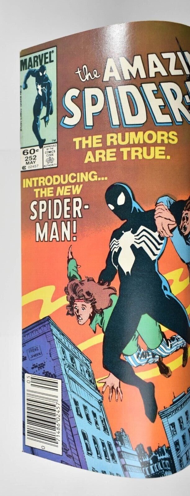 Amazing Spider-Man, The #252 (Newsstand) VF/NM; Marvel | Black Costume