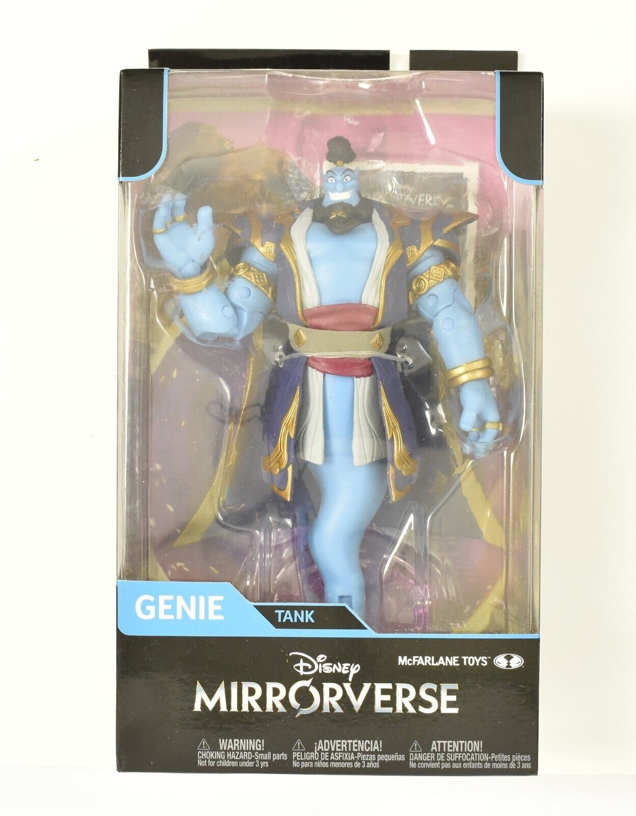Disney Mirrorverse GENIE TANK 7" Action Figure (2021, McFarlane Toys) NEW SEALED