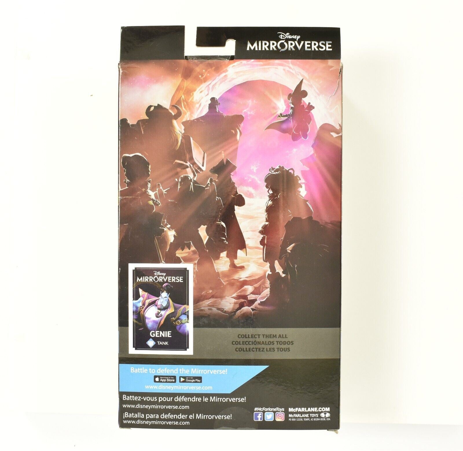 Disney Mirrorverse GENIE TANK 7" Action Figure (2021, McFarlane Toys) NEW SEALED