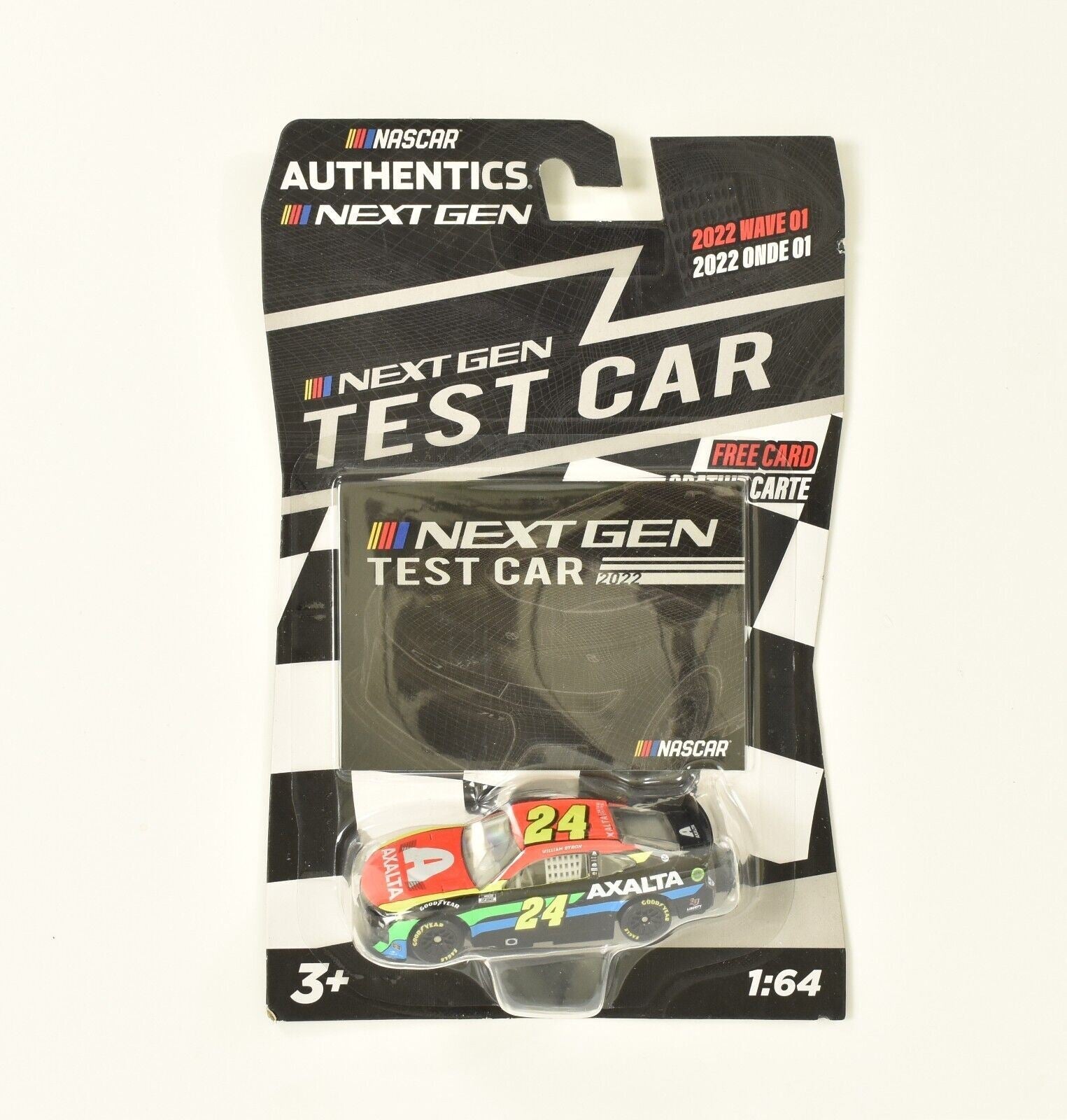 William Byron 2022 Nascar Authentics 1:64 #24 Next Gen Test Car Wave 1