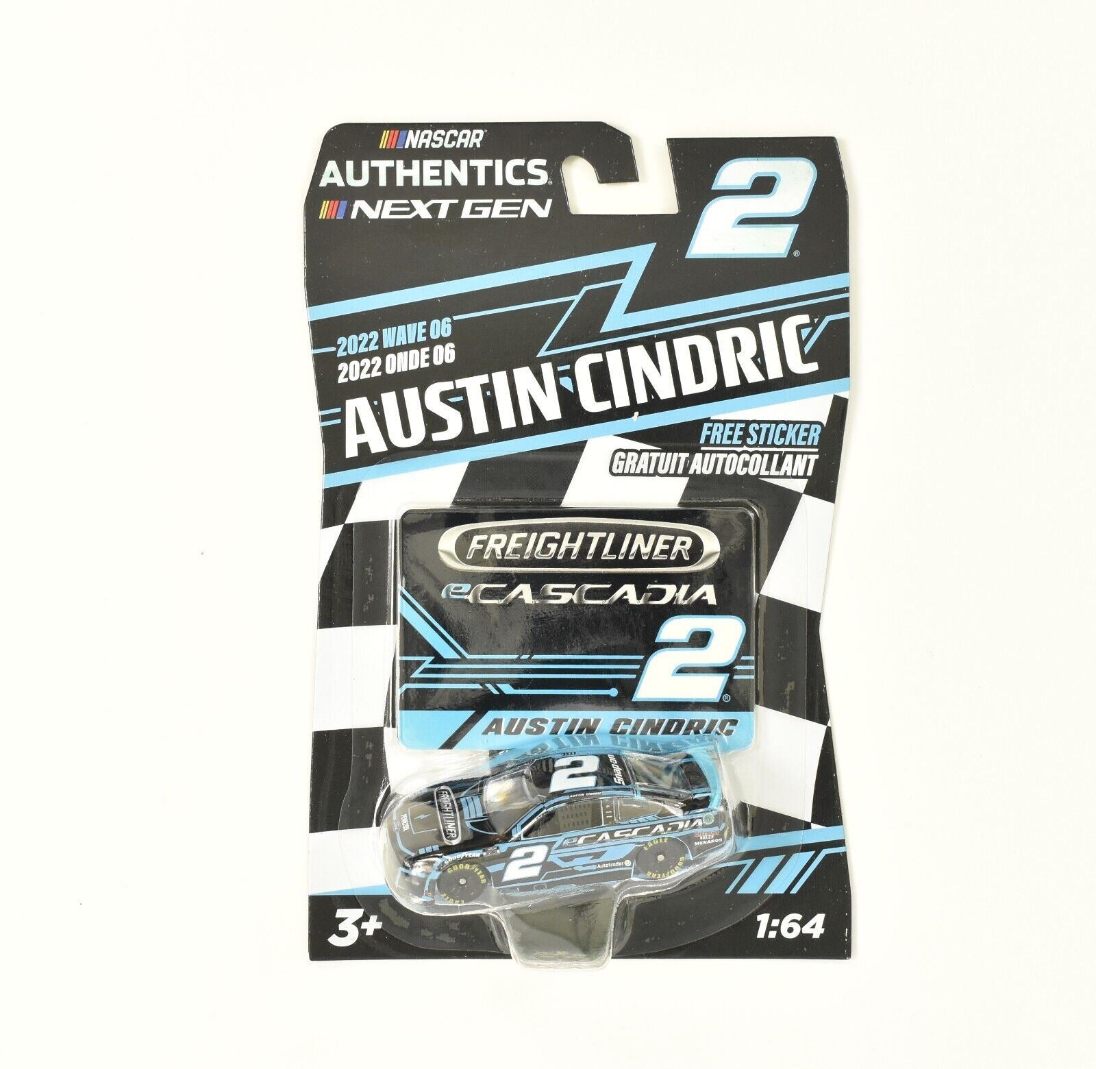 2022 Nascar Authentic s Next Gen  Wave 6 Austin Cindric Freightliner Team # 2