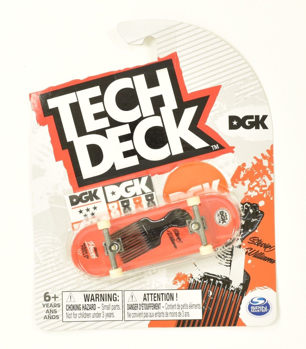 Tech Deck DGK HAIR COMB HOOD POWER  SPIN MASTER Skateboard Fingerboard