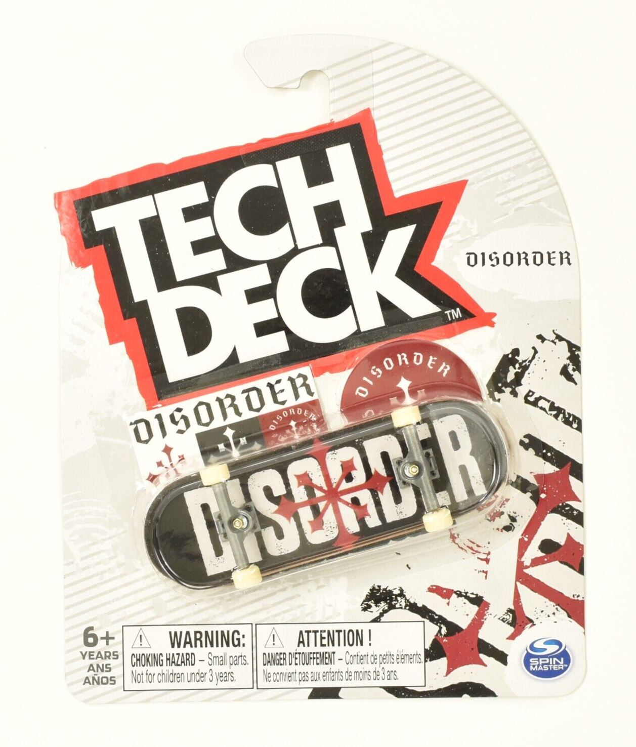 Tech Deck Disorder Fingerboard Common Spin Masters 2022