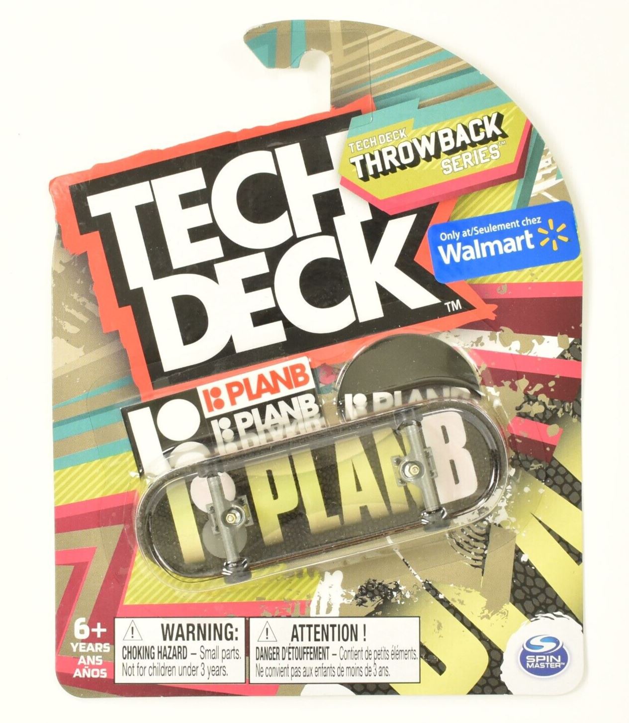 Tech Deck Plan B Walmart Exclusive 2022 Throwback Series NEW