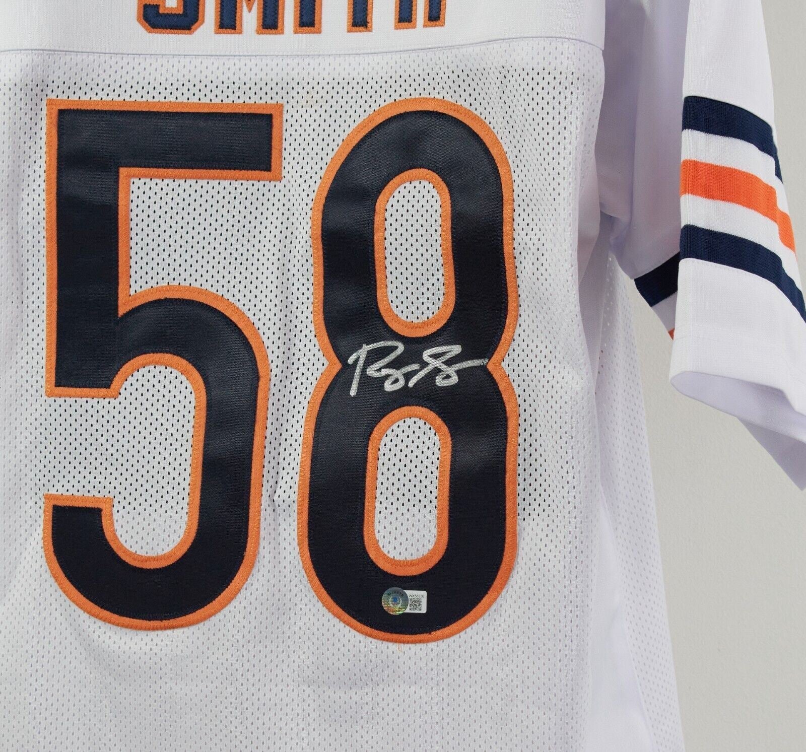 Roquan Smith Bears Signed Jersey - Beckett certified! Chicago
