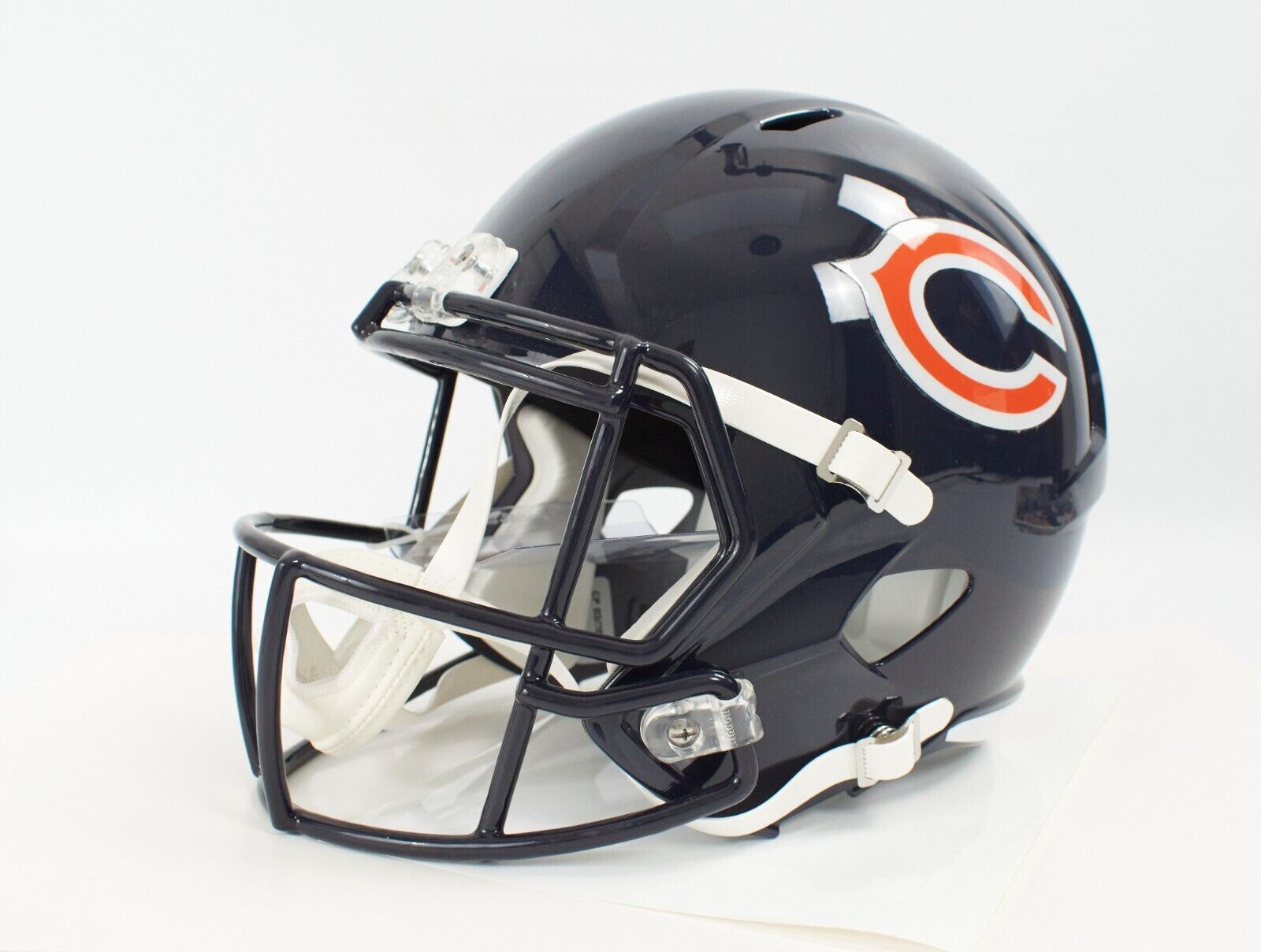 ROQUAN SMITH Chicago Bears Autograph Helmet Full Size Replica COA