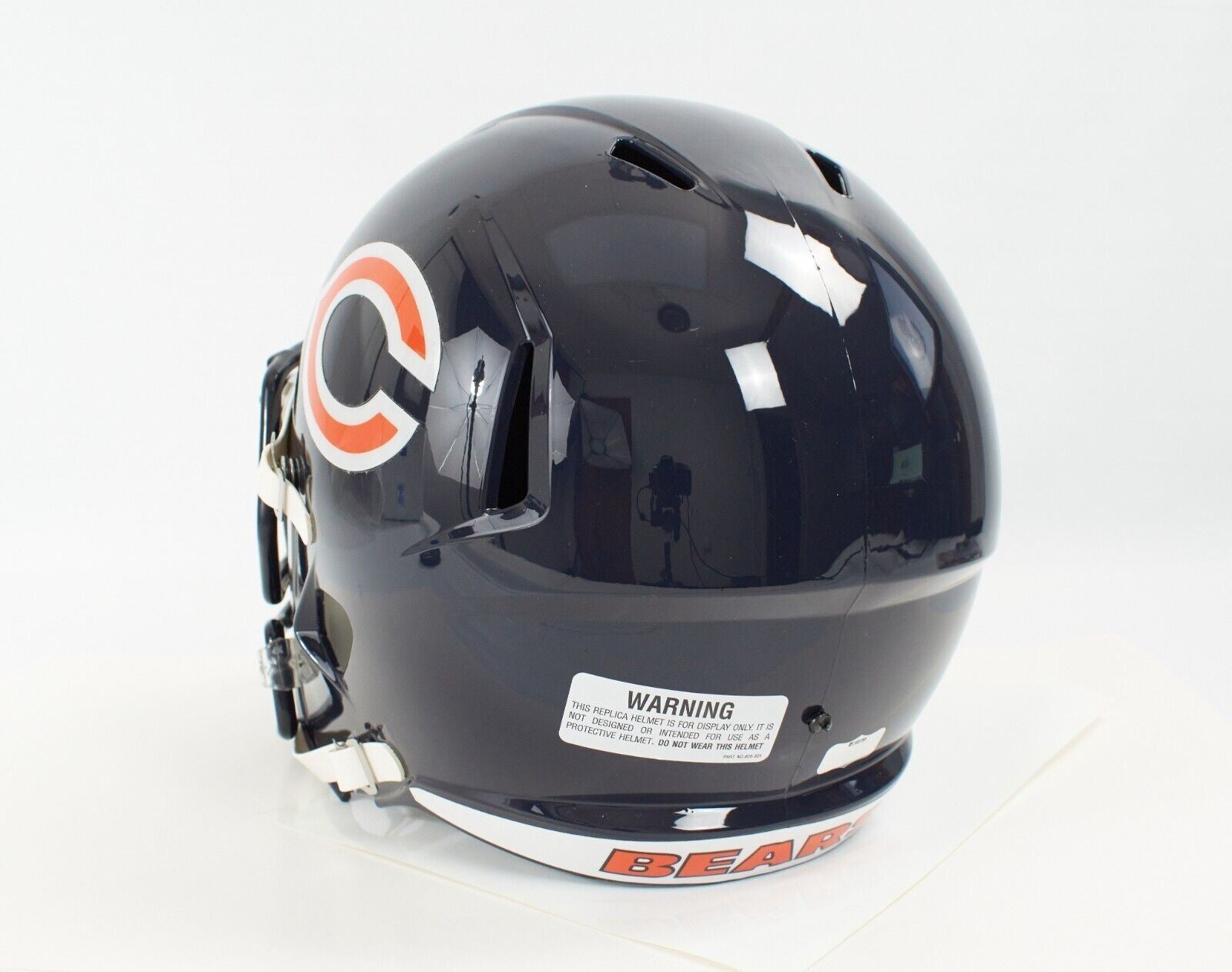 ROQUAN SMITH Chicago Bears Autograph Helmet Full Size Replica COA