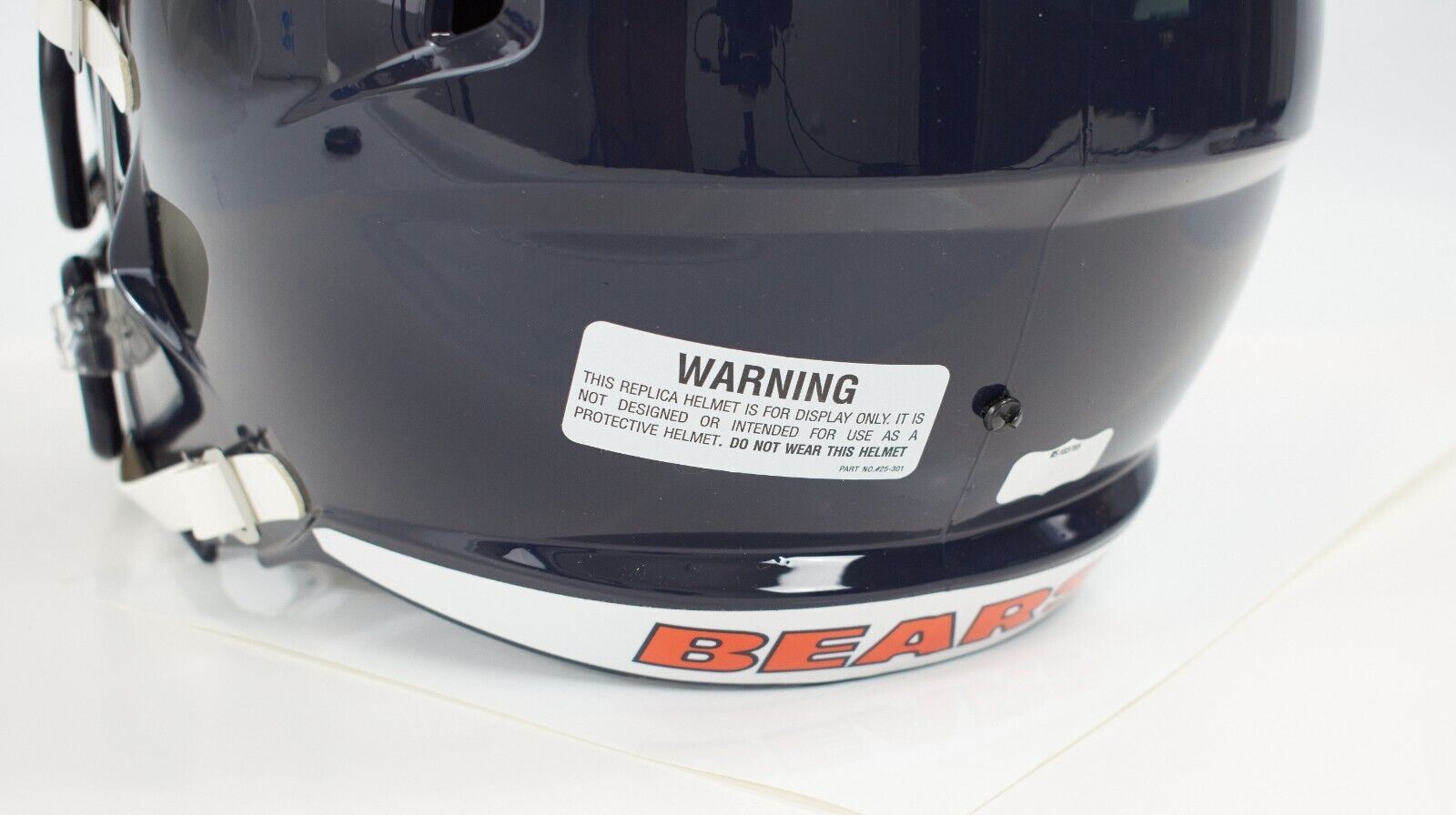 ROQUAN SMITH Chicago Bears Autograph Helmet Full Size Replica COA