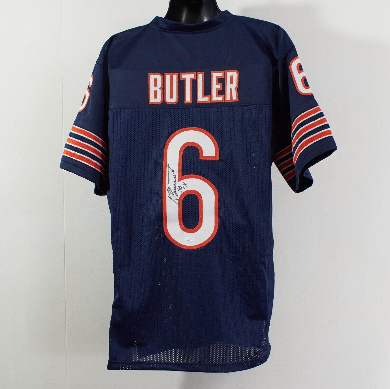 Kevin Butler Chicago Bears 1985 SB XX Signed Auto Pro Style Retro Jersey ~ JSA