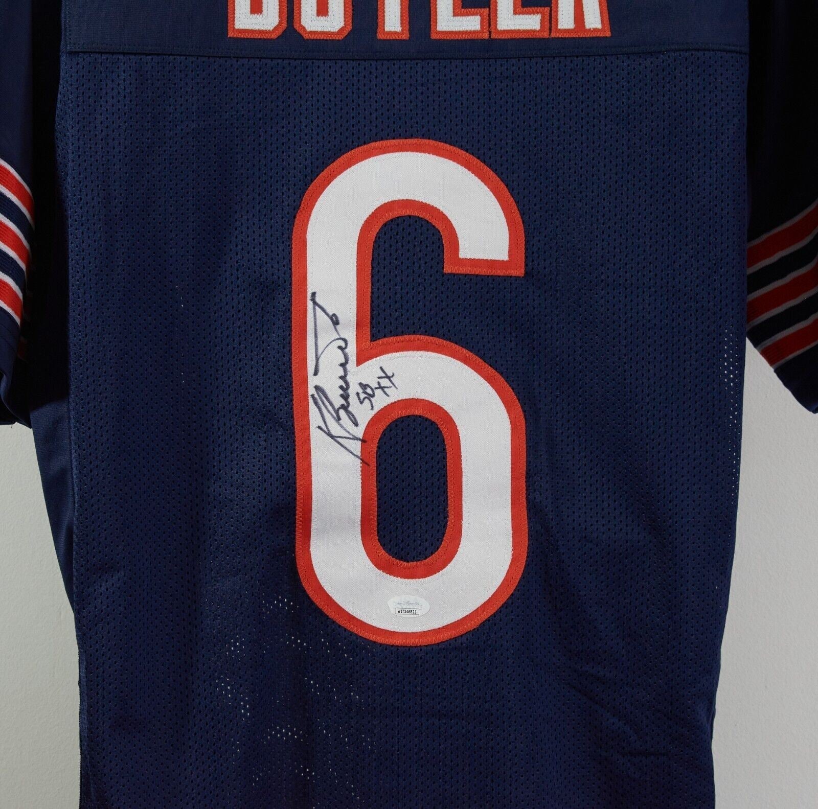Kevin Butler Chicago Bears 1985 SB XX Signed Auto Pro Style Retro Jersey ~ JSA