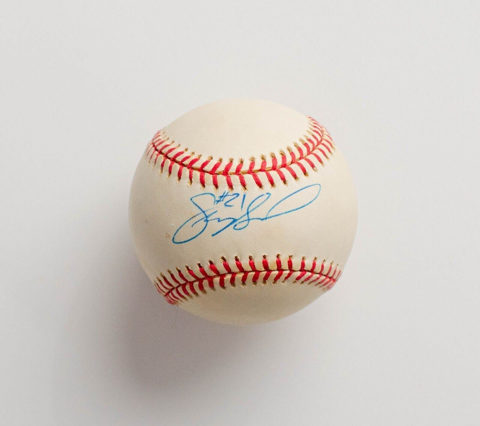 SAMMY SOSA SIGNED AUTOGRAPHED OMLB BASEBALL AUTHENTICATION Cert Chicago Cubs