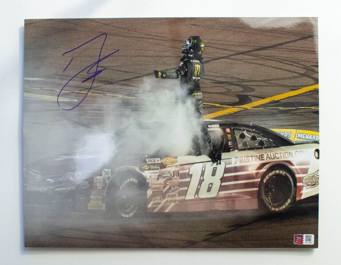 Ty Gibbs NASCAR Signed Autographed 11x14 Photo - PA COA