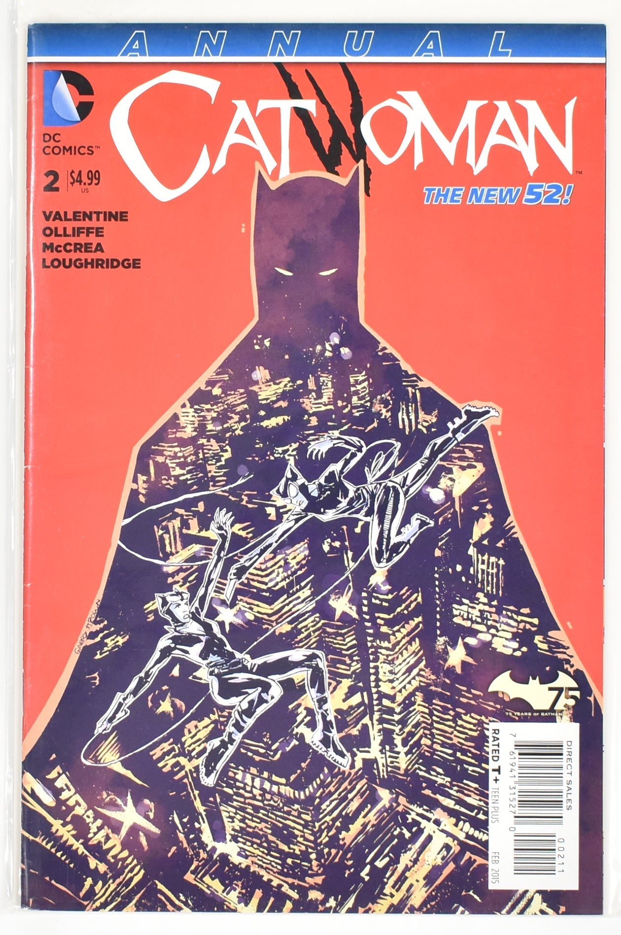 Cat Woman 2 DC Comics Annual The New 52 Comic Book