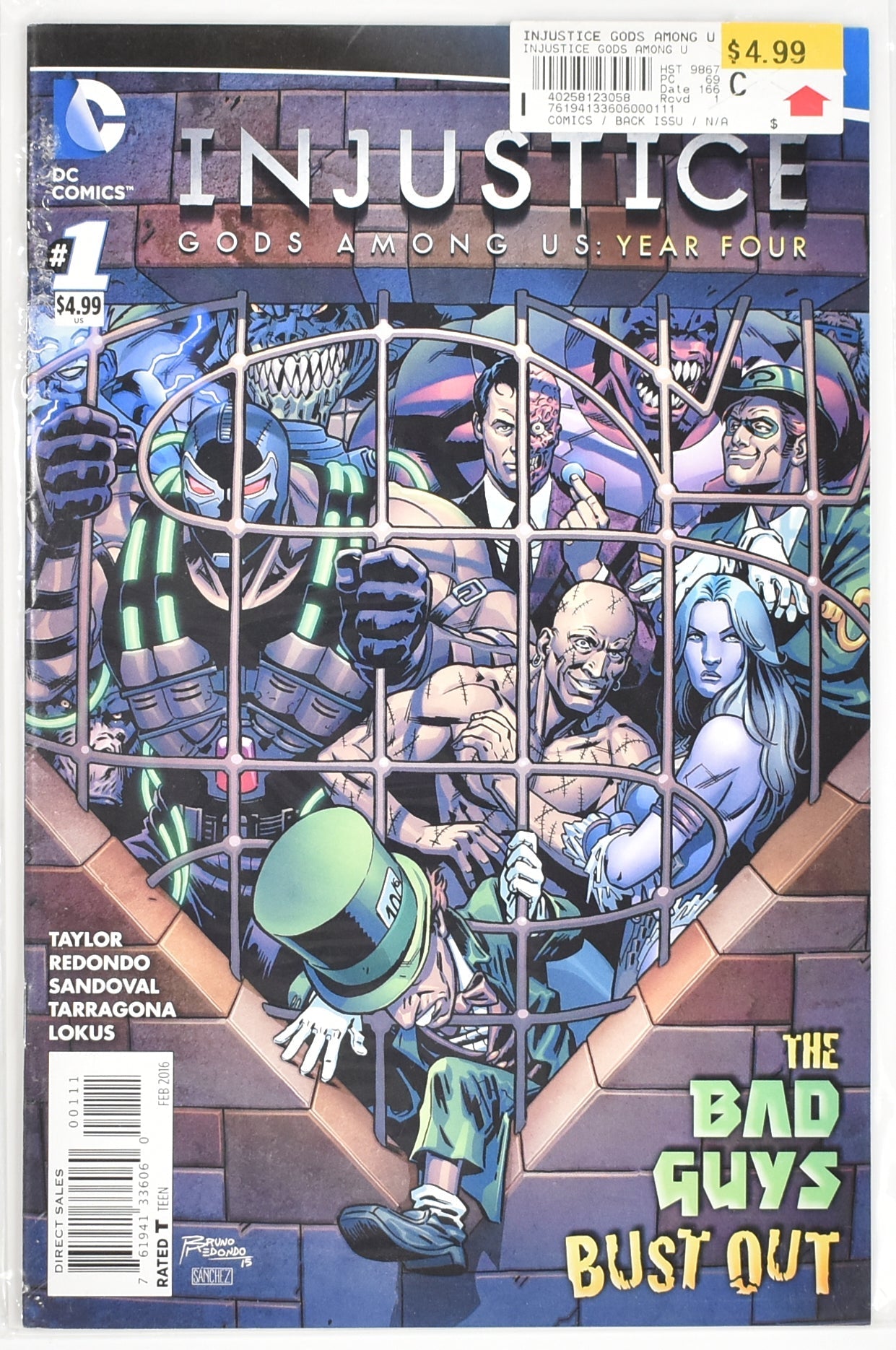 Injustice Gods among US Year Four 1 Dc Comics Comic Book