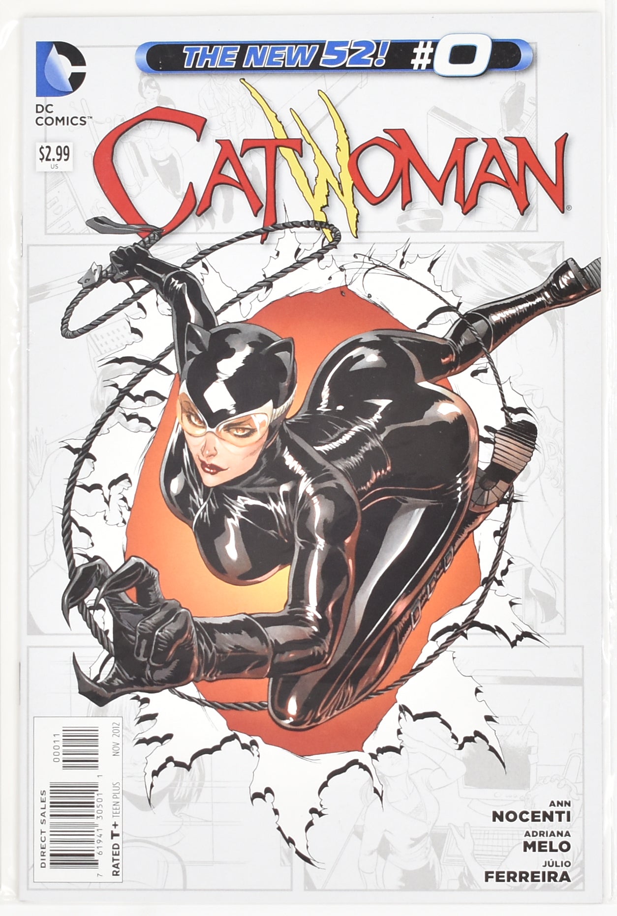 Cat Woman 0 The New 52 Dc Comics Comic book