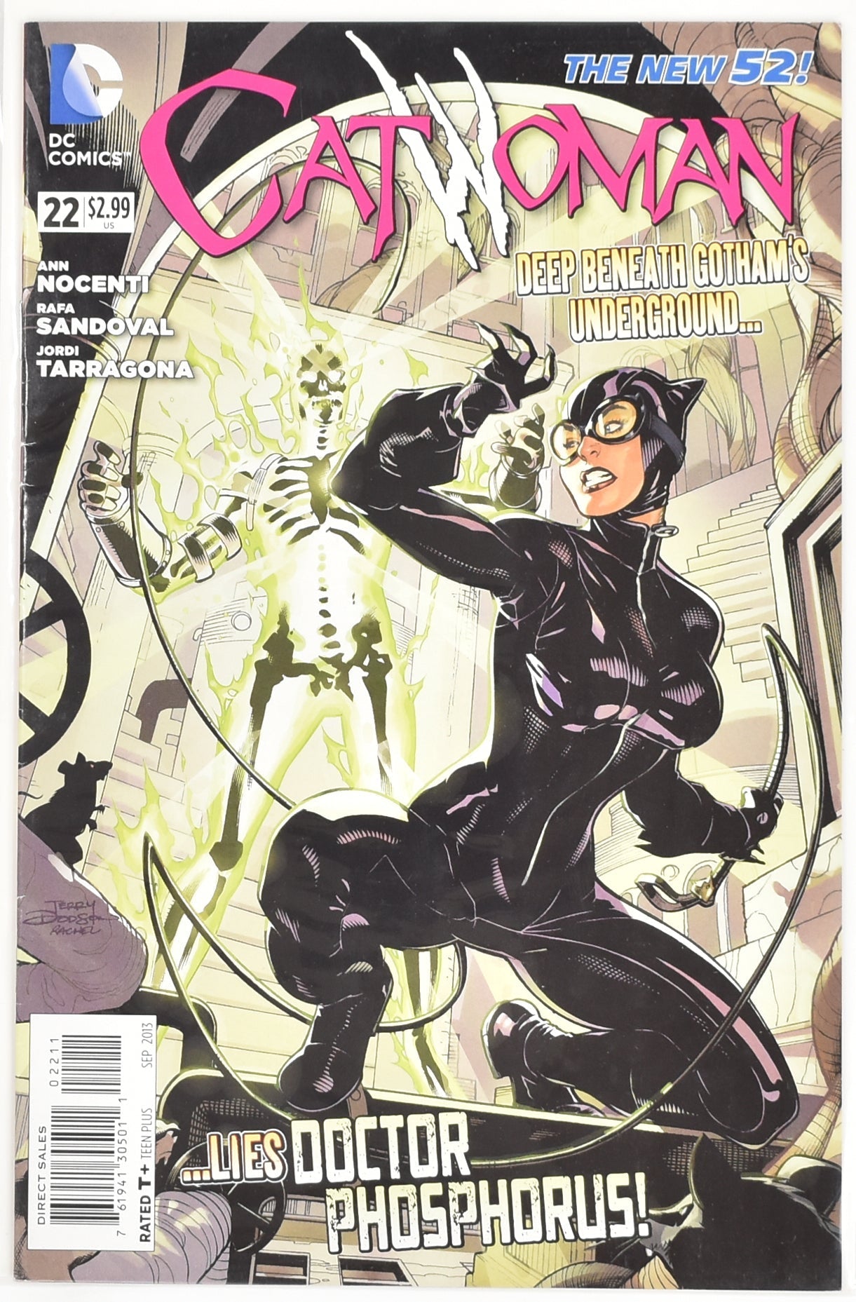 Cat Woman 22 The New 52 Dc Comics Comic Book