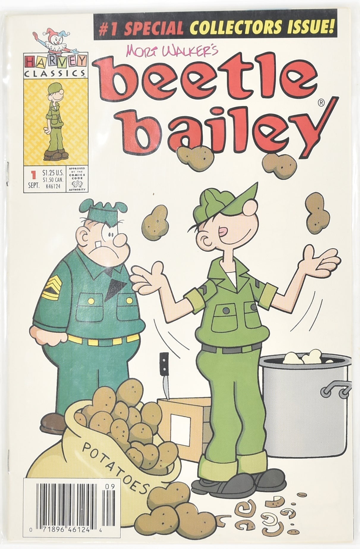 Beetle Bailey No. 1 Sept Mori Walkers Harvey Classics