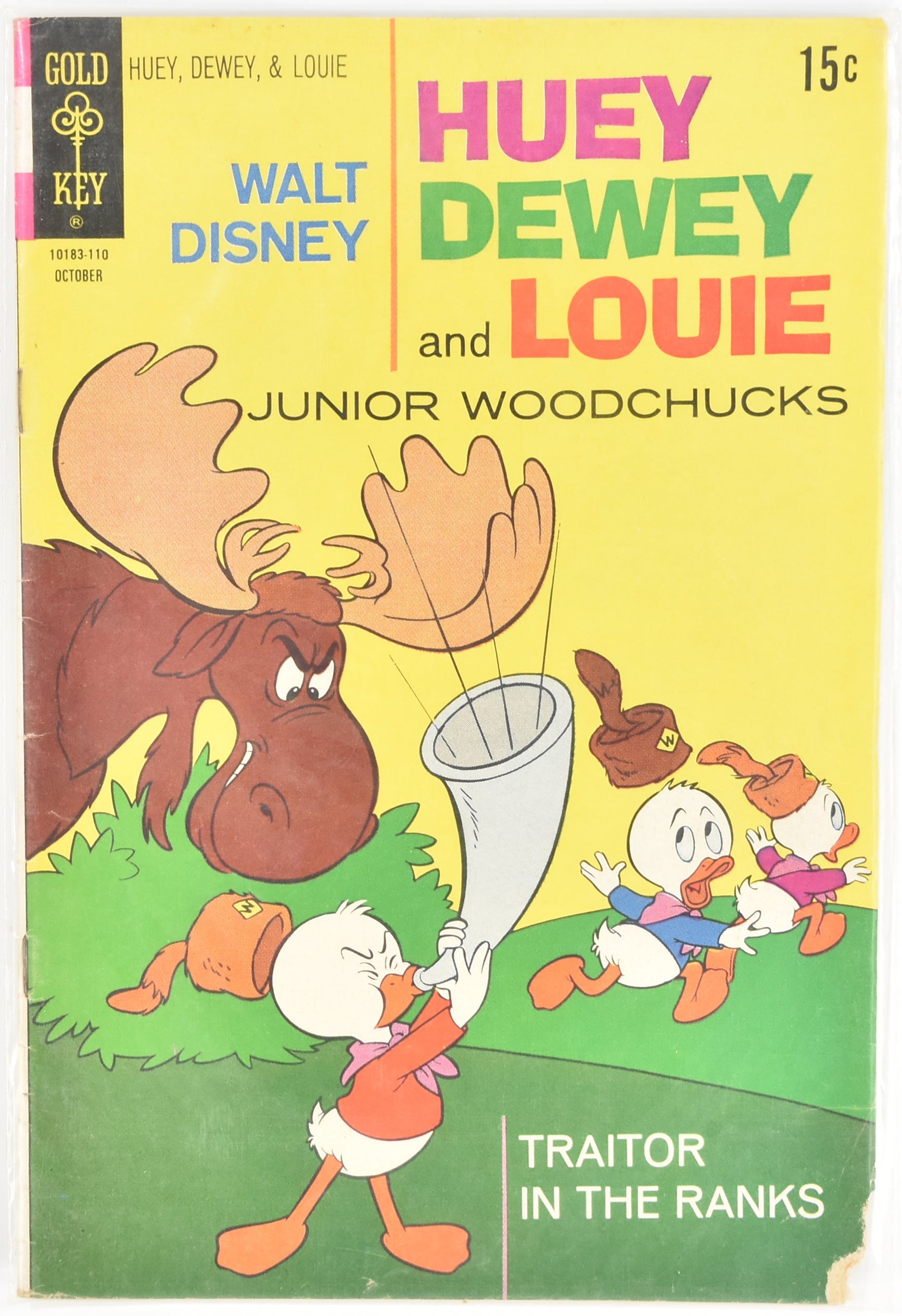 Walt Disney Huey Dewey and Louie Junior Woodchucks October 110