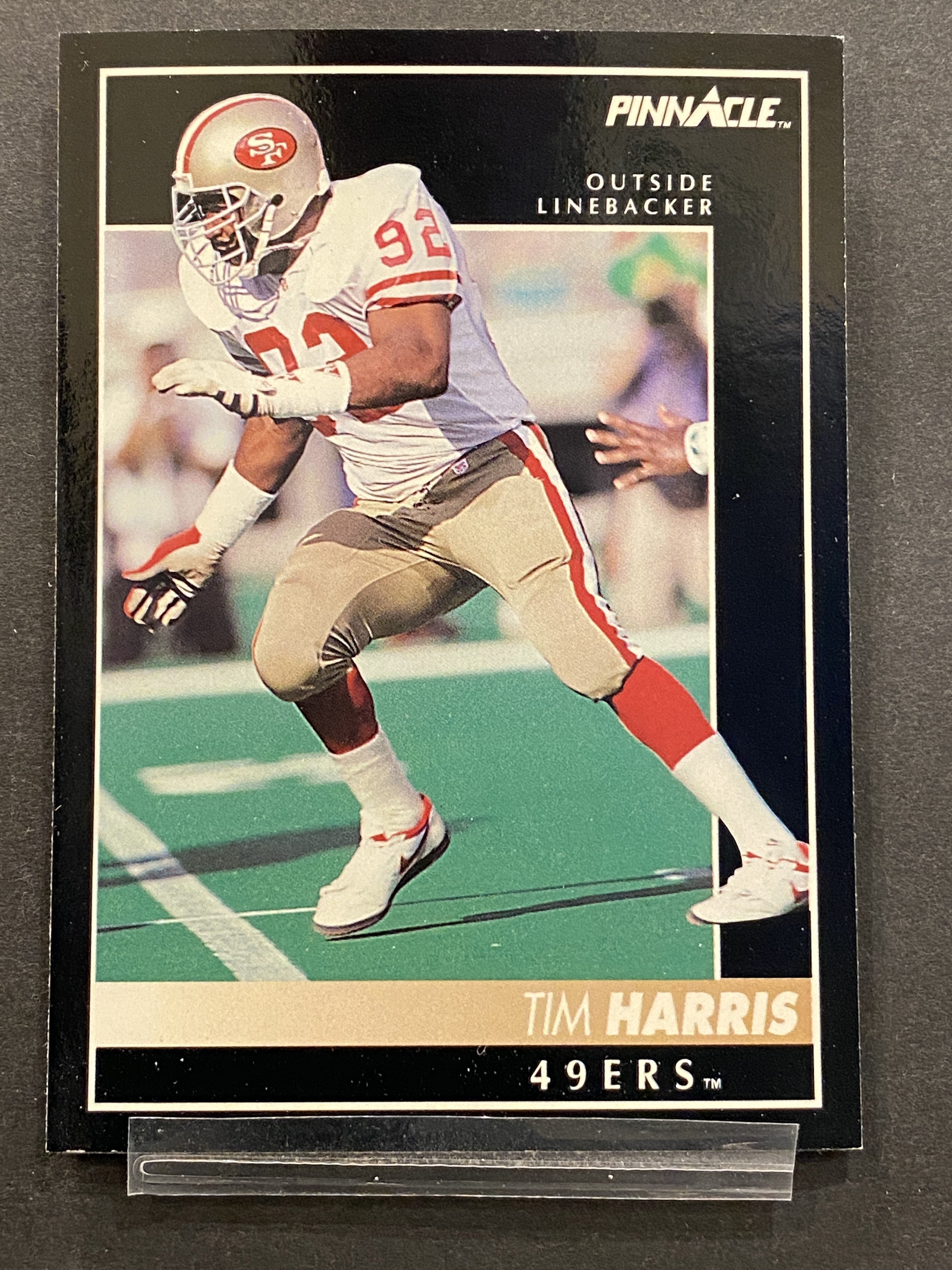 Tim Harris Pinnacle Football Card