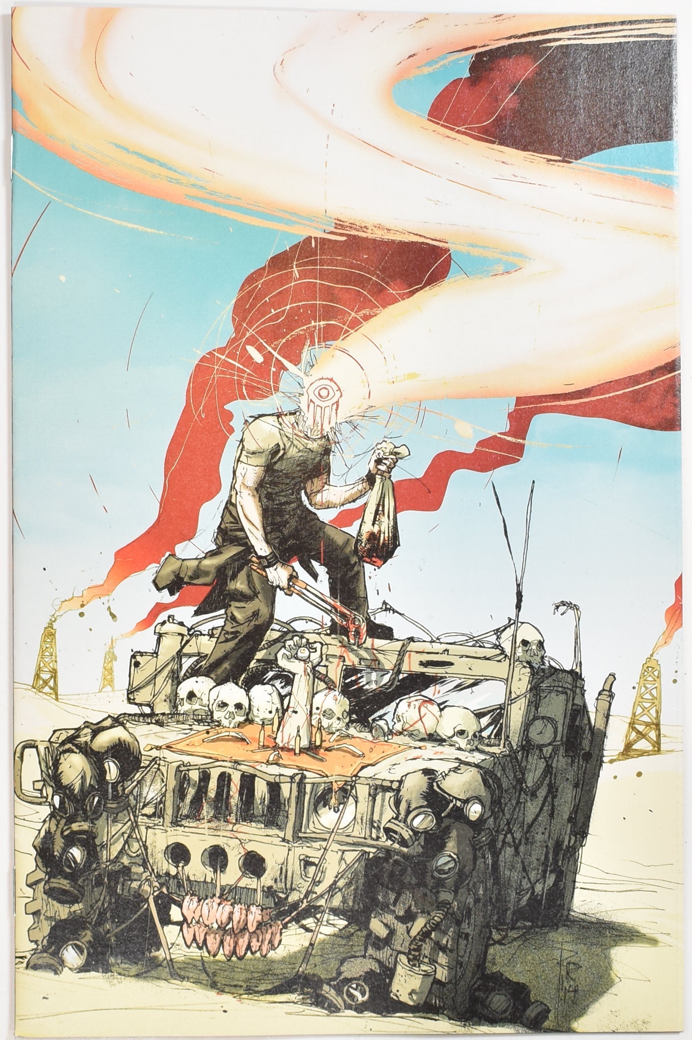 Burning Fields 3 Comic Book Boom Studios 2015