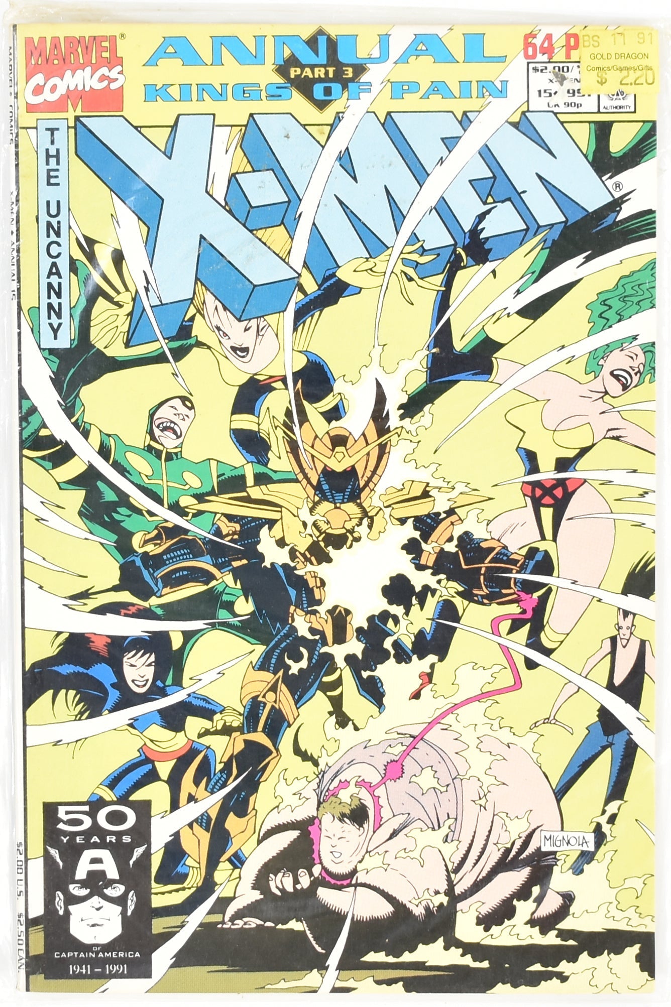 X- Men annual Kings Of Pain Part 3 Marvel Comics 1991 The Uncanny
